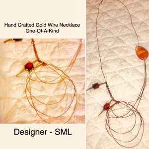 SML - One of a Kind Handcrafted Wire Necklace